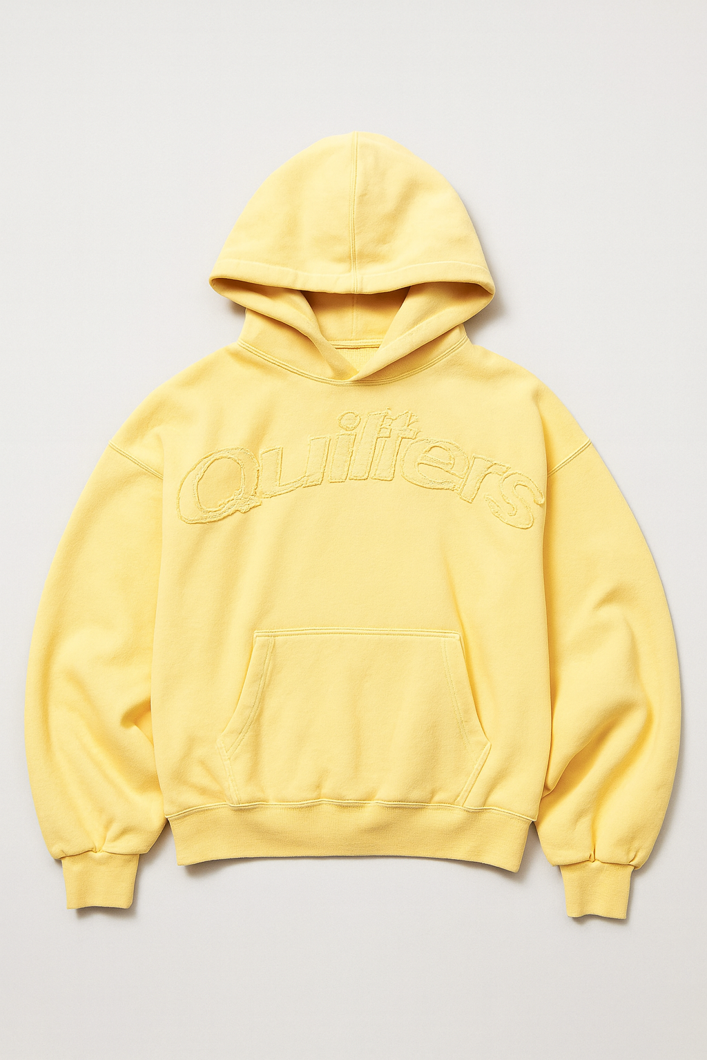(Sample) Cotton Yellow Hoodie